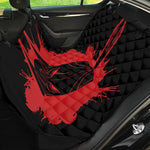 Bloody Spartan Warrior Print Pet Car Back Seat Cover