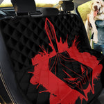 Bloody Spartan Warrior Print Pet Car Back Seat Cover