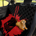 Bloody Spartan Warrior Print Pet Car Back Seat Cover