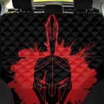 Bloody Spartan Warrior Print Pet Car Back Seat Cover