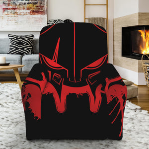 Bloody Spartan Warrior Print Recliner Slipcover