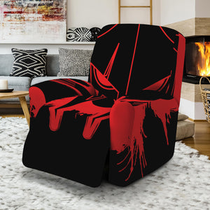 Bloody Spartan Warrior Print Recliner Slipcover