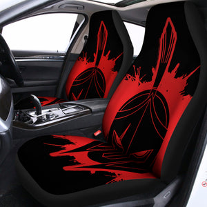 Bloody Spartan Warrior Print Universal Fit Car Seat Covers