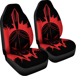 Bloody Spartan Warrior Print Universal Fit Car Seat Covers