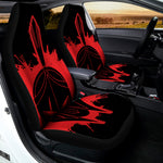 Bloody Spartan Warrior Print Universal Fit Car Seat Covers