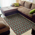Bloody Zombie Pattern Print Floor Mat