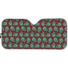 Bloody Zombie Pattern Print Car Sun Shade