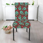 Bloody Zombie Pattern Print Dining Chair Slipcover