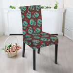 Bloody Zombie Pattern Print Dining Chair Slipcover