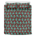 Bloody Zombie Pattern Print Duvet Cover Bedding Set