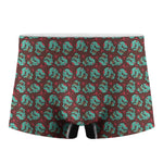 Bloody Zombie Pattern Print Men's Boxer Briefs