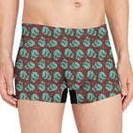 Bloody Zombie Pattern Print Men's Boxer Briefs