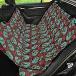 Bloody Zombie Pattern Print Pet Car Back Seat Cover