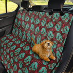 Bloody Zombie Pattern Print Pet Car Back Seat Cover