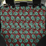 Bloody Zombie Pattern Print Pet Car Back Seat Cover