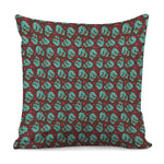 Bloody Zombie Pattern Print Pillow Cover
