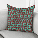 Bloody Zombie Pattern Print Pillow Cover