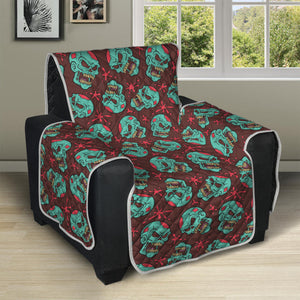 Bloody Zombie Pattern Print Recliner Protector