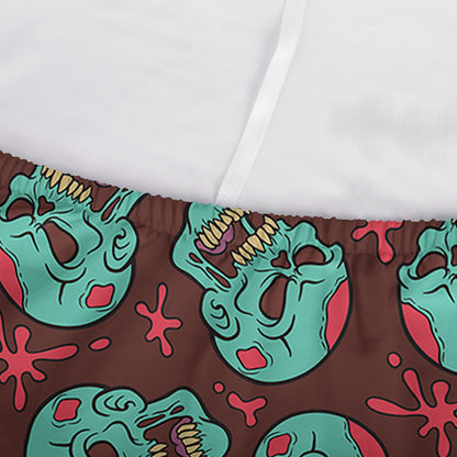 Bloody Zombie Pattern Print Sofa Cover