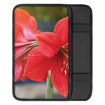 Blooming Amaryllis Print Car Center Console Cover