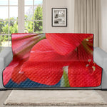 Blooming Amaryllis Print Futon Protector