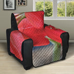 Blooming Amaryllis Print Recliner Protector