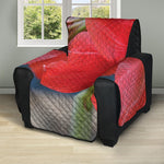 Blooming Amaryllis Print Recliner Protector