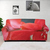 Blooming Amaryllis Print Sofa Cover