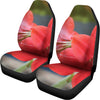 Blooming Amaryllis Print Universal Fit Car Seat Covers