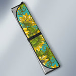 Blooming Sunflower Pattern Print Car Sun Shade GearFrost