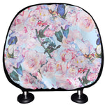 Blossom Floral Flower Pattern Print Car Headrest Covers