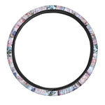Blossom Floral Flower Pattern Print Car Steering Wheel Cover