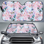 Blossom Floral Flower Pattern Print Car Sun Shade GearFrost