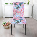 Blossom Floral Flower Pattern Print Dining Chair Slipcover