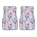 Blossom Floral Flower Pattern Print Front Car Floor Mats