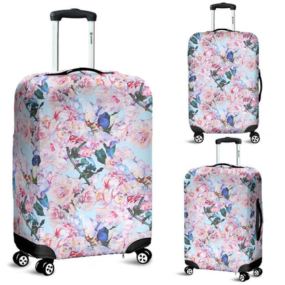 Blossom Floral Flower Pattern Print Luggage Cover GearFrost
