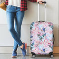 Blossom Floral Flower Pattern Print Luggage Cover