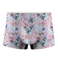 Blossom Floral Flower Pattern Print Men's Boxer Briefs
