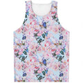 Blossom Floral Flower Pattern Print Men's Tank Top