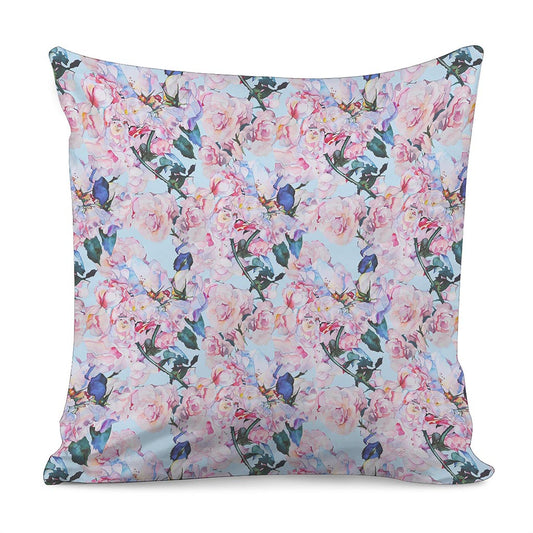 Blossom Floral Flower Pattern Print Pillow Cover