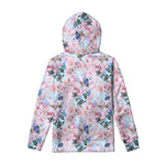 Blossom Floral Flower Pattern Print Pullover Hoodie