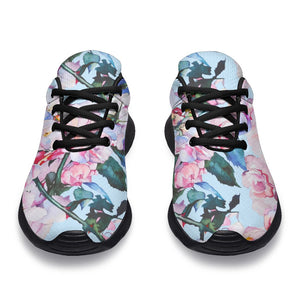 Blossom Floral Flower Pattern Print Sport Shoes GearFrost