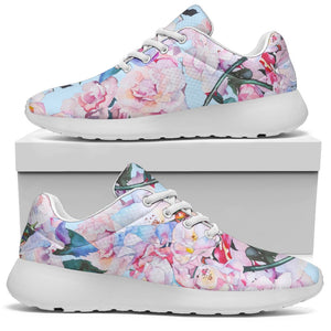 Blossom Floral Flower Pattern Print Sport Shoes GearFrost