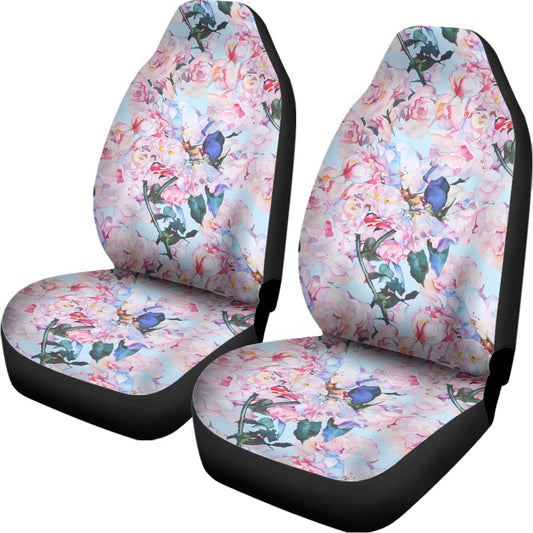 Blossom Floral Flower Pattern Print Universal Fit Car Seat Covers