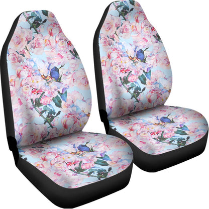 Blossom Floral Flower Pattern Print Universal Fit Car Seat Covers