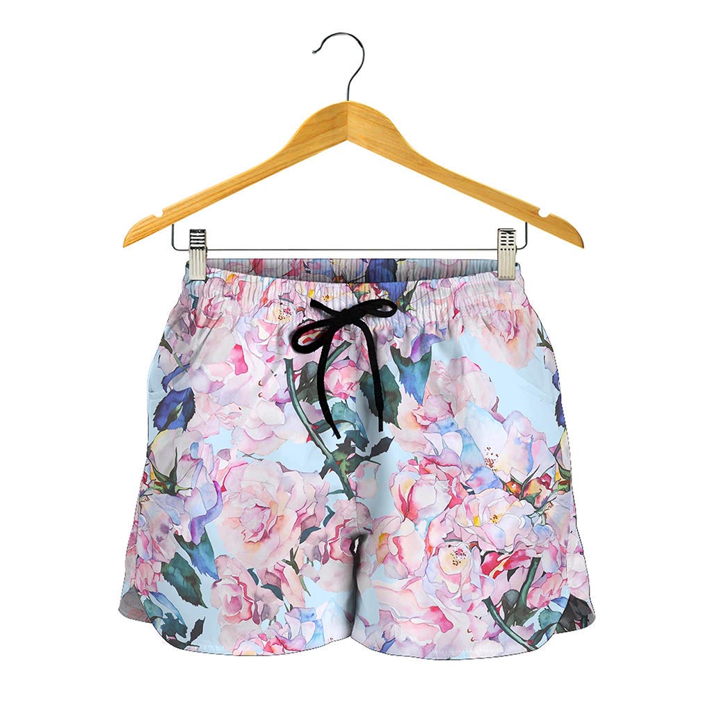 Blossom Floral Flower Pattern Print Women's Shorts