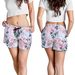 Blossom Floral Flower Pattern Print Women's Shorts
