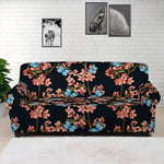 Blossom Flower Butterfly Print Sofa Cover