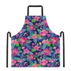 Blossom Tropical Flower Pattern Print Apron