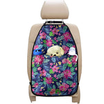 Blossom Tropical Flower Pattern Print Car Seat Organizers